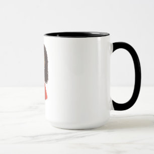 Afrikansk flickakaffemugg mugg