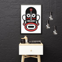 Afrikansk folkmask