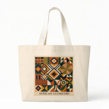 Afrikansk geometrisk handväskor