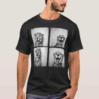 Afrikansk Gepard Zoo Fotobås Excentrisk Rolig T Shirt