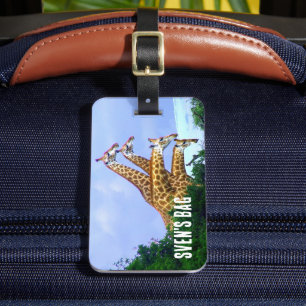 Afrikansk Giraffe 4 Bagagebricka