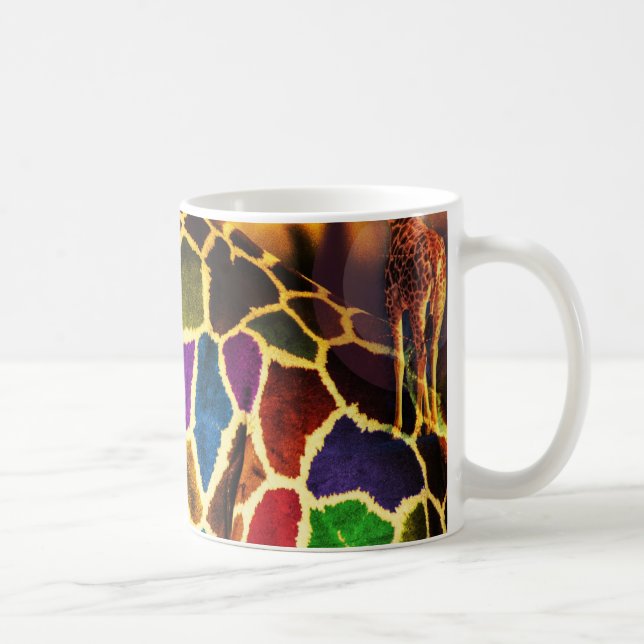 Afrikansk giraffmugg kaffemugg (Höger)