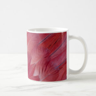 Afrikansk grå papegojfjäderdesign kaffemugg