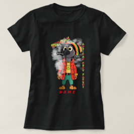 Afrikansk Grått parrot Reggae T Shirt