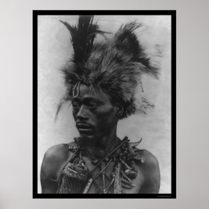Afrikansk häxadoktor 1920 poster