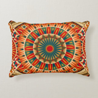 Afrikansk-inspirerad Geometric Dekorativ kudde Cov