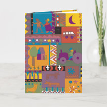 Afrikansk inspirerad tribal konst