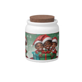 Afrikansk jul Elf Godisskål