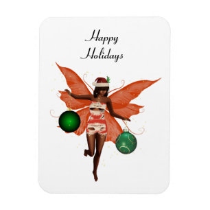 Afrikansk julfairy Flexible Magnet
