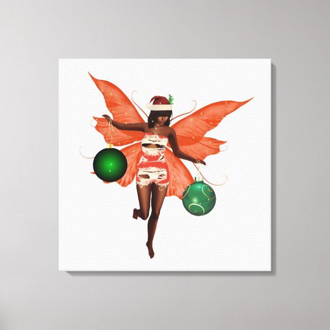 Afrikansk julfest, Canvas Wall Art (Framsida)