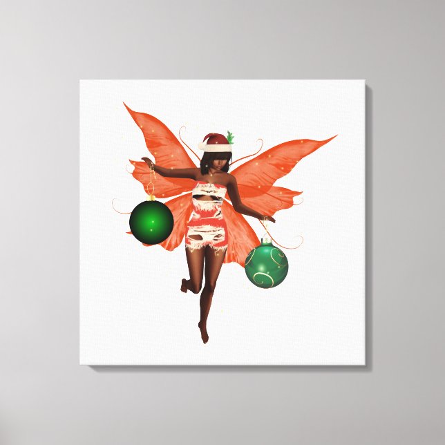 Afrikansk julfest, Canvas Wall Art (Framsida)