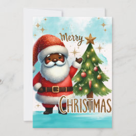 Afrikansk juljulkort julkort