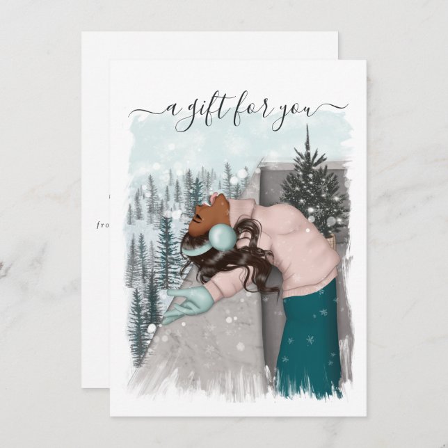 Afrikansk julklapp (Fram/baksida)