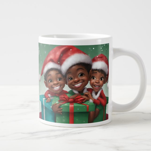 Afrikansk jullelfsspecialitet Mugg Jumbo Mugg (Höger)
