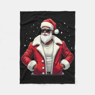 Afrikansk jultomte Pajama-Coolan Black Fleecefilt