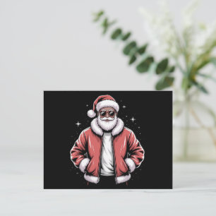 Afrikansk jultomte Pajama-Coolan Black Helg Vykort
