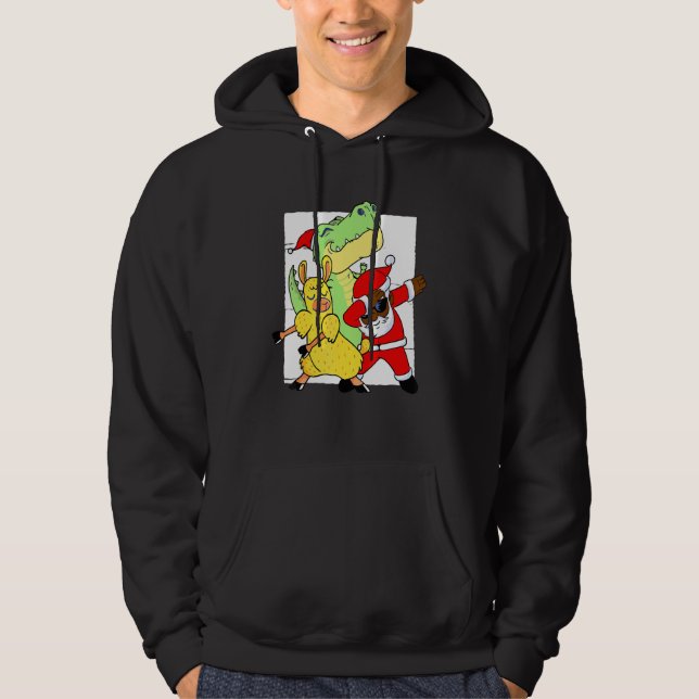 Afrikansk jultomten, jultomten, San Hoodie (Framsida)
