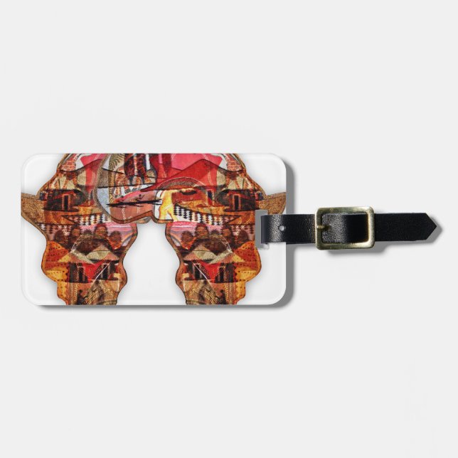 Afrikansk Karta: Fira säsongen med kultur Bagagebricka (Horisontell Framsida)