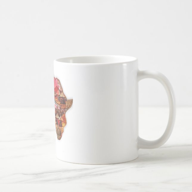 Afrikansk Karta: Fira säsongen med kultur Kaffemugg (Höger)