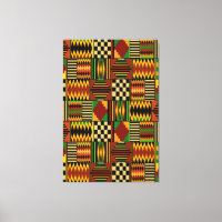 Afrikansk Kente-dukdesign för kungligheter