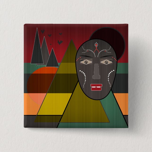 afrikansk knapp (Framsida)