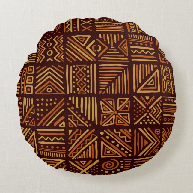 Afrikansk kollision utan mönster i etnisk stamstat rund kudde (Framsidan)