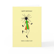 Afrikansk konst, Fantastisk Lycklig Dance Birthday