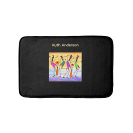 Afrikansk konst, Fantastisk, lyckoyttring Badrumsmatta