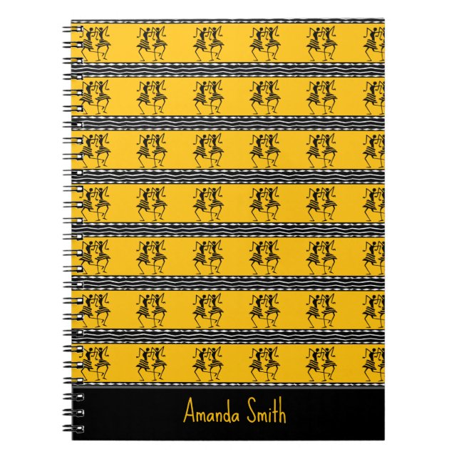 Afrikansk konst, Firande Anteckningsbok (Framsidan)