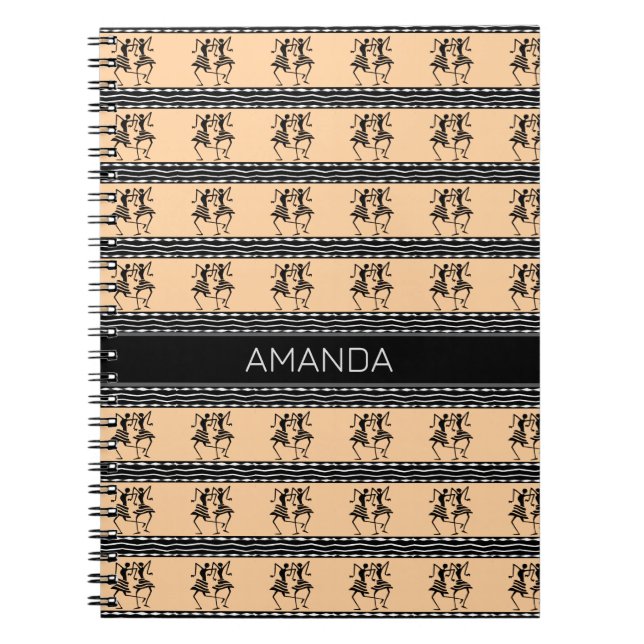 Afrikansk konst, Firande Anteckningsbok (Framsidan)