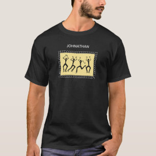 Afrikansk konst Glad fantastisk siluett dansare T Shirt
