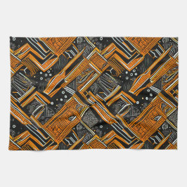 Afrikansk konst kökshandduk