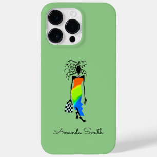 Afrikansk konst, London Mode Dam ipad/iphone case