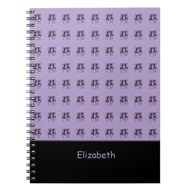 Afrikansk konst, Personlig, Firande Lila Anteckningsbok (Framsidan)