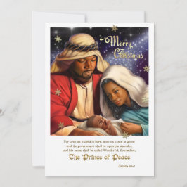 Afrikansk konst - platta julkort