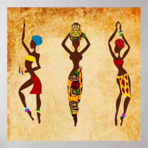 Afrikansk konst poster