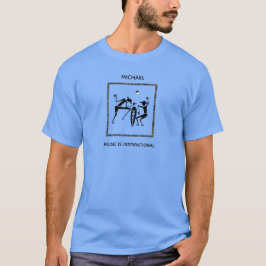 Afrikansk konst, söt månljustans t shirt