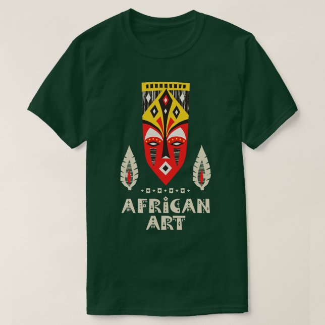 Afrikansk konst t shirt (Design framsida)