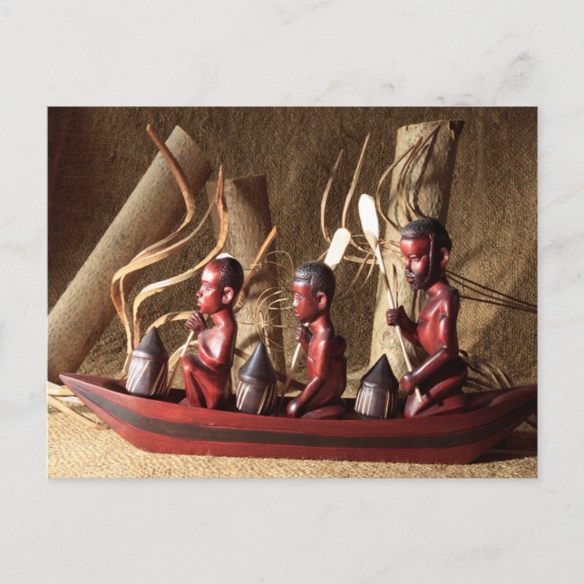 Afrikansk konst vykort (Framsida)