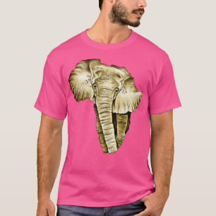 Afrikansk kontinent t shirt