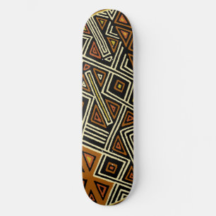 Afrikansk Kuba Design Skateboard Bräda 19,5 Cm