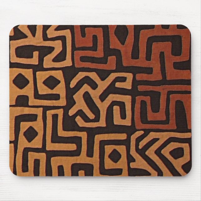 Afrikansk Kuba Trasa Mousepad Musmatta (Framsidan)