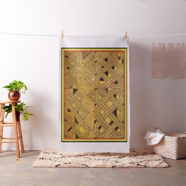 Afrikansk Kuba Tyg inspirerad tyg (In Situ)