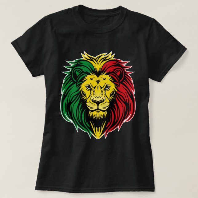 Afrikansk kung dam T-shirt (Design framsida)