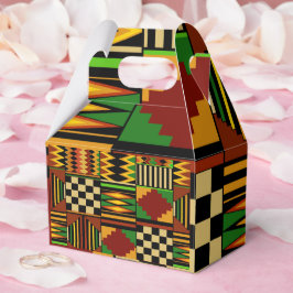 Afrikansk kunglig Kente-tyg  Presentaskar