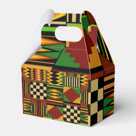 Afrikansk kunglig Kente-tyg  Presentaskar