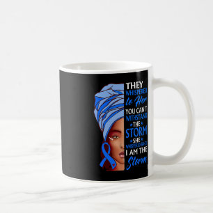 Afrikansk kvinna Afro, jag är stormen Hydrocephalu Kaffemugg