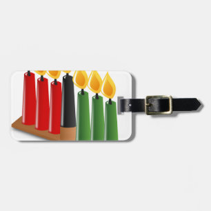 afrikansk kwanzaa bagagebricka