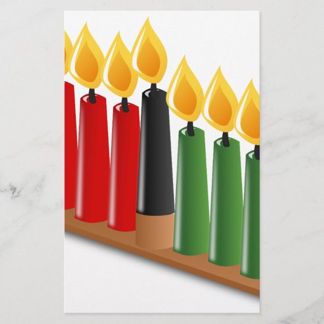afrikansk kwanzaa brevpapper (Framsida)