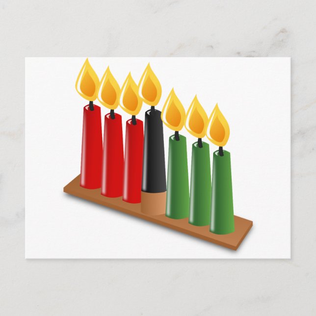 afrikansk kwanzaa vykort (Framsida)